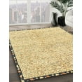 thumbnail image 2 of Ahgly Company Indoor Round Abstract Sun Yellow Abstract Area Rugs, 7' Round, 2 of 6