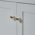 thumbnail image 2 of Ariel Hamlet 43 In. Oval Sink Vanity With Carrara White Countertop In Grey, 2 of 10