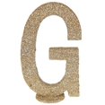 thumbnail image 1 of Gold Glitter Letter G Party Decor - Exquisite Aesthetic for Trendsetting Celebrations, 1 of 3