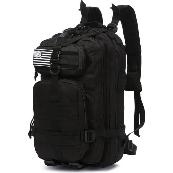 Lightweight 20L Daypack for Hiking and Daily Commute BLACK GREEN KHAKI