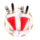 thumbnail image 5 of Injueey Mini sombreros de Papá Noel decorativos de Navidad, 10 Uds., bolsa de tenedores, vajilla, herramienta de almacenamiento de cuchillos, Kits de decoración para fiestas, 5 of 5