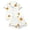 White*, variant on RUTAYY Girls Pajama Set Halloween Ghost Pumpkin Web Star Graphic Graphic Lapel Short Sleeve Top and Shorts Breathable Home Sleepwear Black