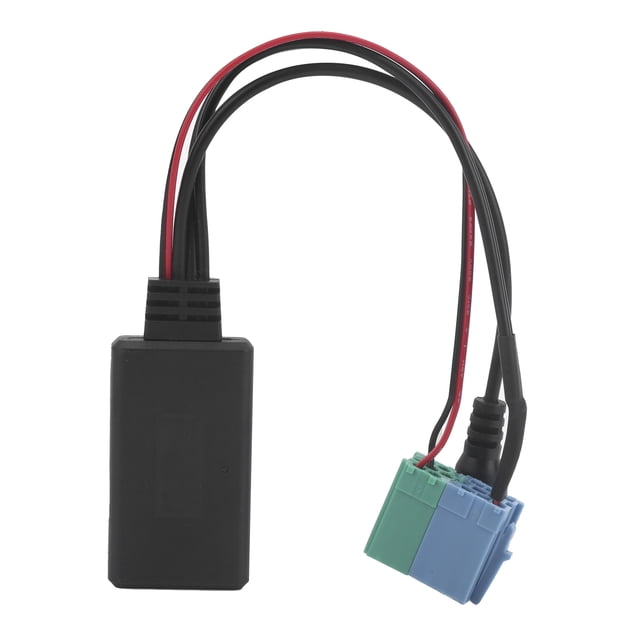 Adaptador de audio con cable auxiliar Bluetooth 5.0 de 59,1 pulgadas con micrófono apto para puerto estéreo de 8 pines y 6 pines
