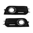 thumbnail image 2 of 8X0807681A, Fixing Installation 2PCS Black Front Bumper Fog Light Grille  for Automobiles, 2 of 8
