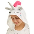 thumbnail image 4 of Hybrid Junior' Unicorn Generic Halloween Hooded Costume with Cape, 4 of 4