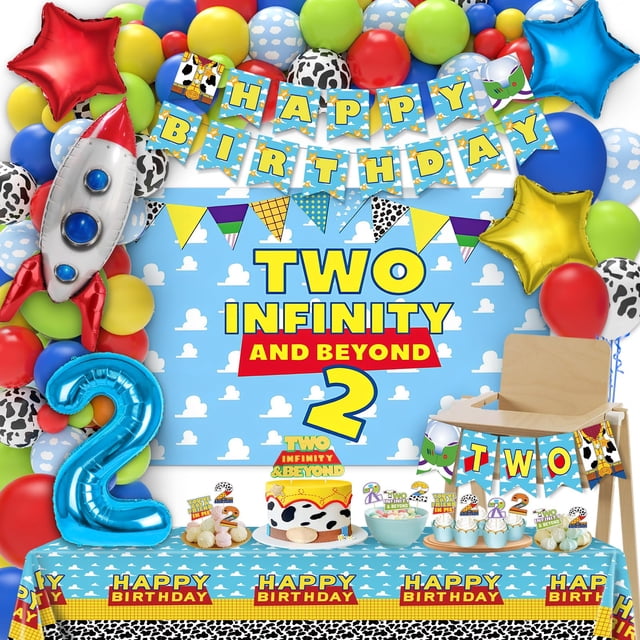 Artículos para fiestas Miucat Two Infinity and Beyond 2nd Birthday