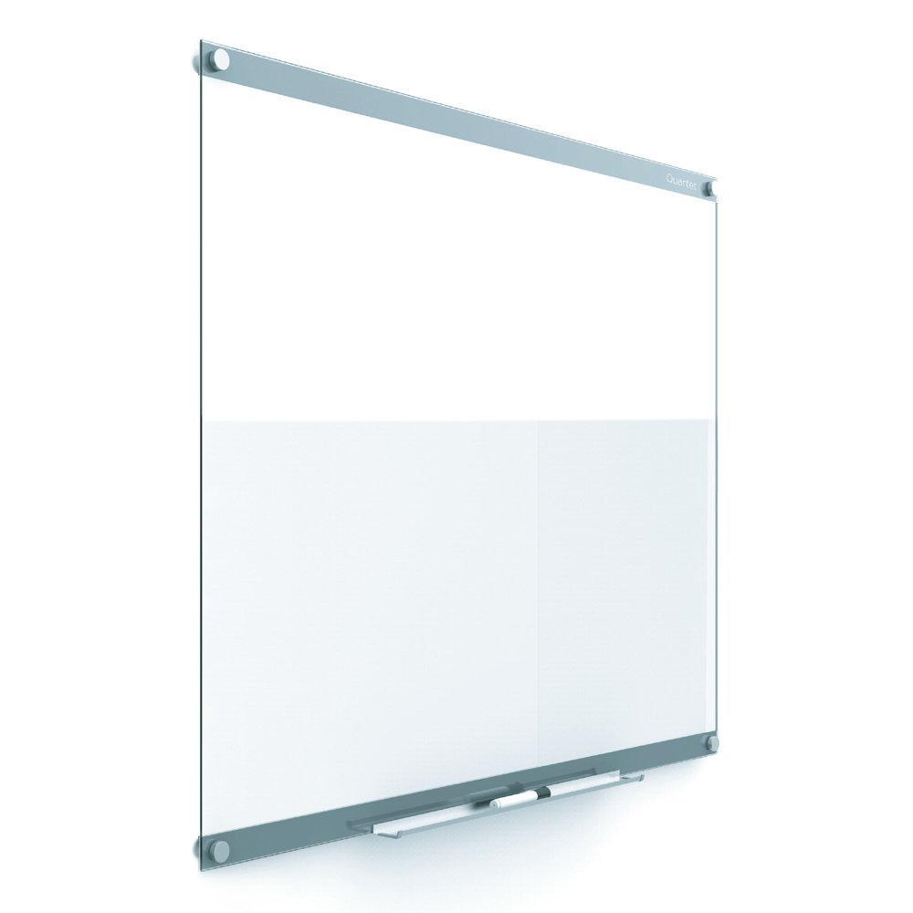 Quartet Infinity Customizable Glass DryErase Board, 48 x 36