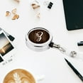 thumbnail image 4 of Koyal Wholesale Retractable Badge Reel Holder With Clip,  Wood Monogram Z, 4 of 5