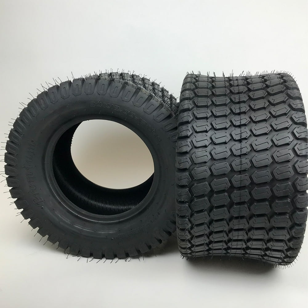 24x12.0012 4Ply Lawn Mower Tire Set of 2