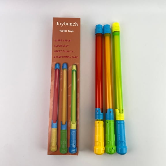 Joybunch Water toys, 3-piece set of 16.5-inch water gun, super water gun, bulk summer outdoor swimming pool, backyard, beach water games, fighting games, swimming pool toys