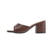 thumbnail image 1 of Correas de Tacón para Tallones Altos Estilo Croc Impresión una Correa Mulas, Tallones Altos de las Mujeres Bloque de Tacón Verano, 1 of 9