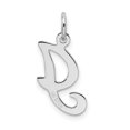 thumbnail image 3 of Collier Monogramme Initiale Lettre I en Argent Sterling 925 Pendentif Charme, 3 of 8