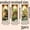 BJ9003-58*20cm*3pcs, variant on Decorative Sticker, Wall Art Stickers, Arch Display Window Theme Exotic Leaf Floral Fake Window Scene, Removable Self-Adhesive PVC Wallpaper, Sticker Decorations, Wall Decal