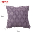 thumbnail image 2 of Funda de almohada bordada con forma de diamante, cojín de cintura de felpa, funda de almohada para sofá, 2 uds., 2 of 5