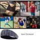 thumbnail image 4 of Diademas unisex - Bandana deportiva para hombres y mujeres para fitness, correr, crossfit, ciclismo, yoga, baloncesto, fútbol, ​​tenis - Banda elástica transpirable que absorbe la humedad 3 piezas ER, 4 of 5