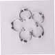 thumbnail image 5 of TABLZONE 20Ud Hebillas Para En Plata Ideales Para Decorar Peinados Trenzados Con Larga Duración, 5 of 8