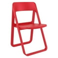 thumbnail image 1 of Siesta ISP079-RED Chaise d'Extérieur Pliante de Rêve Rouge, 1 of 9