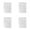 Clear 4PC, variant on Reusable Transparent Document Folder with Smart Side Design Clear File Folders Project Pockets for Protecting Storing File Paper Sleeve Protector Suitable for Schools Office Home