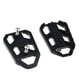 thumbnail image 1 of 1 par de clavijas exteriores prácticas para reposapiés, suministros livianos anodizados de aluminio para DL650 / DL1000 V-STROM650 / XT 06 - Negro, 1 of 4