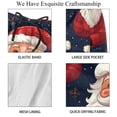 thumbnail image 4 of luoweisi Men's Beach Shorts Quick Dry Swim Trunks with Mesh Lining Santa Claus XL, 4 of 5
