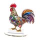 thumbnail image 4 of Letrero decorativo de pollo colorido 2D para mesa, artesanía, regalo de inauguración de la casa, placa de acrílico para escritorio, dormitorio, casa, Estilo C, 4 of 7
