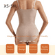 thumbnail image 3 of Prenda moldeadora de cuerpo con tirantes unidos que levanta caderas y adelgaza el abdomen, corsé de cintura de plástico de talla grande para mujer con escote triangular y abertura en la parte, 3 of 6