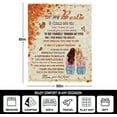 thumbnail image 5 of LHSHID to My Bestie Best Friend Blanket Birthday Gifts for Women Bestie Sister Teen Girls Long Distance Friendship Gift Christmas or Valentines Gift for Her Throw Blankets 30"x40", 5 of 9