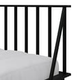thumbnail image 4 of Castle Place Vintage Spindle Twin Size Wooden Daybed, Black, 4 of 10