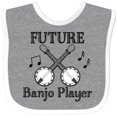 thumbnail image 3 of Inktastic Future Banjo Player Boys or Girls Baby Bib, 3 of 4