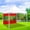 Red, variant on BGZLEU White Canopy Tent,Translucent Tent,Portable Pop Up Outdoor Gazebo with 1 Sidewall,UV ProtectionTent,Come with Carry Bag - Blue
