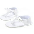 thumbnail image 1 of Baby Summer Flip-flops Bowknot Sandals Infant Girls Soft Sole Shoes, 1 of 5