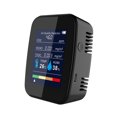 thumbnail image 1 of 5 en 1 Monitor de del aire USB Recargable Digital CO2 HCHO TVOC Probador de temperatura y humedad MABOTO probador de gases, 1 of 7