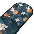 thumbnail image 4 of Yayeee Double Oven Mitt Kitchen Heat Resistant Baking 35" x7" Quilted Glove, Oranges Pattern, 4 of 6