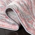 thumbnail image 5 of SAFAVIEH Meadow Giovanni Abstract Area Rug, Light Grey/Pink, 4' x 6', 5 of 7