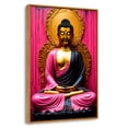 thumbnail image 1 of Cuadro Decorativo Marco Flotante Meditación Dorada 60x90 Canvas Revolution Marco Madera, 1 of 3