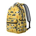 thumbnail image 2 of Police and Sheriff Yellow Pattern Backpack for School, Cute School Bag with Adjustable Shoulder Straps and Padded Back, 15.3"x11"x7.1", 2 of 5