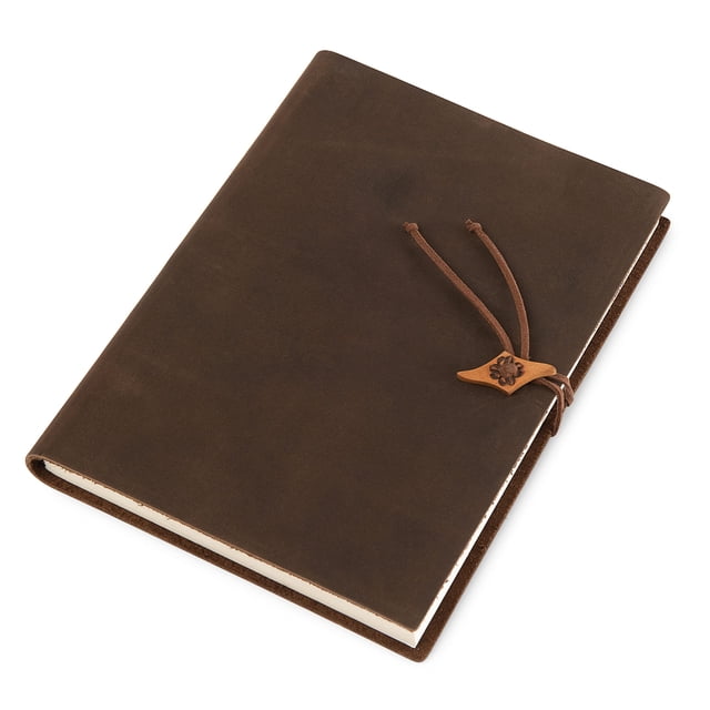 Cuaderno de piel TILISMA con páginas sin forro para escribir