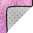thumbnail image 4 of Shaggy Area Rug, Pink Purple Glitter Texture Rugs for Living Room Bedroom Non Slip Door Mat Indoor Carpet Machine Washable Nursery Home Decor Floor Mats for Entryway 60x39in, 4 of 5