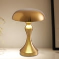 thumbnail image 3 of Lámpara de escritorio LED de 2 uds, lámpara de noche reguble recargable por USB, decoración de lámparas de noche Oro Colco none, 3 of 8
