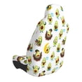 thumbnail image 4 of Lsque Funny Avocado In Mexican Clothes Pattern Car Seat Covers for Front Seats , Waterproof Seat Covers for Cars, Sporty Front Seat Covers,Car Seat Cover Protector Front Seats, 4 of 5