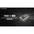 thumbnail image 2 of Nitecore TINI-2 Ti Titanium Dual-Core USB-C Rechargeable LED Keychain Light - 500 Lumens, 2 of 11