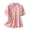 #0199-Pink, variant on Women's Tops Short Sleeve Mandarin Collar Floral Embroidered Blouses Retro Elegant Style Lightweight Breathable Relaxed Fit Shirts Gift