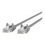 UPC: 0722868177563 | Belkin A3L791-02-S 2 ft. Cat 5E Gray Snagless Molded Patch Cable