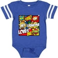 thumbnail image 3 of Inktastic My Grandma Loves Me Boys or Girls Baby Bodysuit, 3 of 5