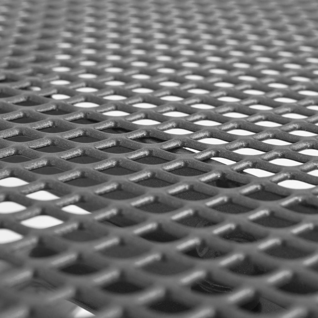 Lowestbest 35" Outdoor Patio Table, Square Steel Mesh Bistro Table Commercial Party Event Furniture Lowestbest 35" Outdoor Patio Table, Square Steel Mesh Bistro Table Commercial Party Event Furniture