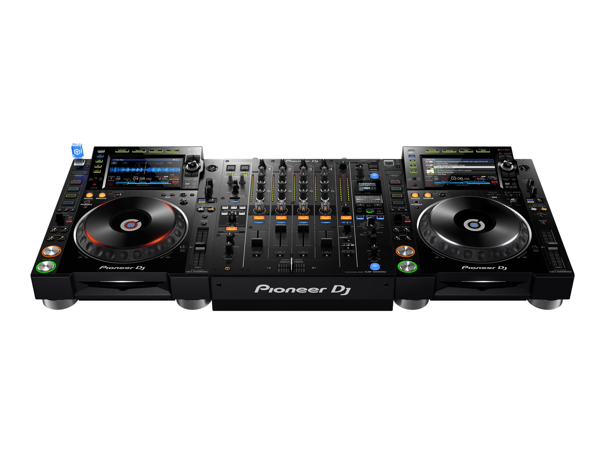 Pioneer DJ CDJ-2000NXS2 - Digital player - black - Walmart.com