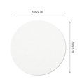 thumbnail image 4 of Unique Bargains 10 Pcs Compressed Facial Sponge Convenient Round Reusable Cleansing Puff White, 4 of 5