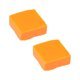 thumbnail image 5 of Uxcell Bloque de Cera de Abeja Hilo Cera Suministros de Costura 2 Paquete Naranja, 5 of 5