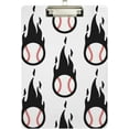 thumbnail image 2 of GZHJMY Baseball Clipboard A4 Standard Size Decorative Clipboard with Low Profile Metal Clip for Students Men Women Classroom and Office Whiteboard Clipboards, 2 of 7