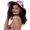 Pink, variant on Stylish Bucket Hat Outdoor Event Accessory Party Wear Versatile All Season Sun Purple one size